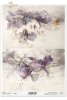 dekoracyjne wzory, motywy kwiatowe, bukiet kwiatów, Ogród Muz, Garden of Muses * Mulberry decoupage paper FPA1005, decorative patterns, floral motifs, bouquet of flowers, Garden of Muses *Seria Garden of Muses